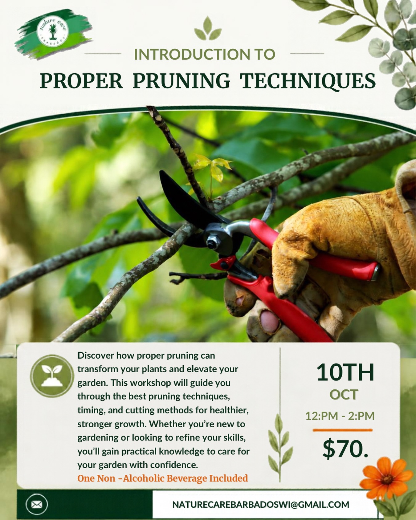 Introduction to Proper Pruning Techniques Workshop – $70