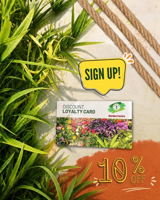 10% Off Select Items with Nature Care Garden Centre Loyalty Card