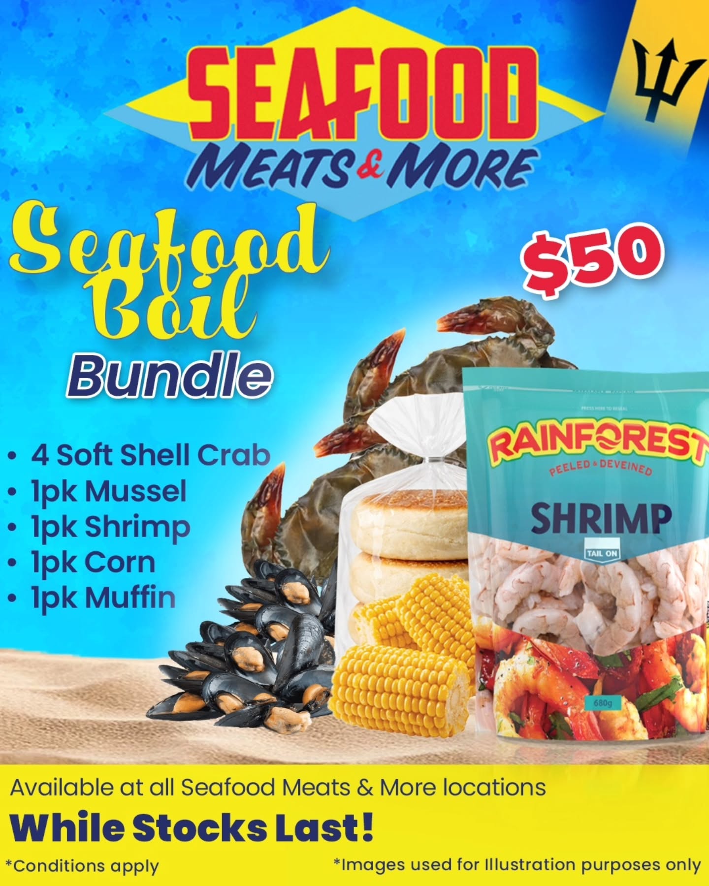 Seafood Boil Bundle – Everything You Need for $50