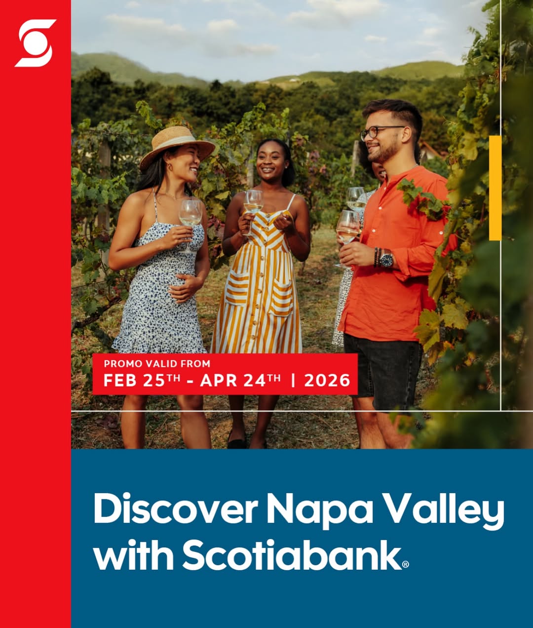 Discover Napa Valley with Scotiabank – Win a Trip for Two Using Your Credit Card