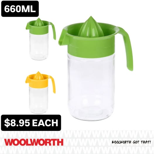 Citrus Juicers - 660ML at $8.95 Each at Woolworth Barbados