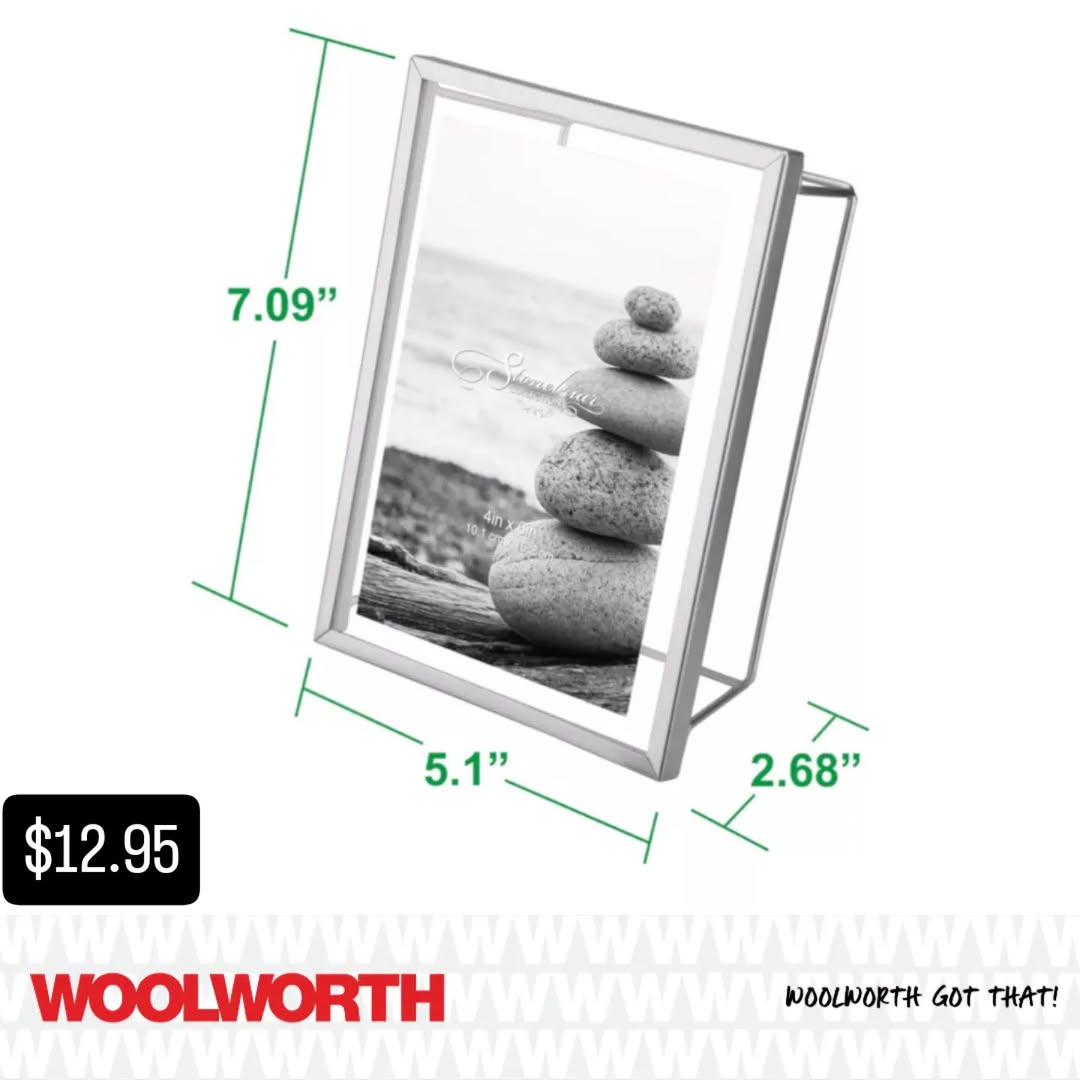 4×6 Picture Frame – $12.95 at Woolworth Barbados