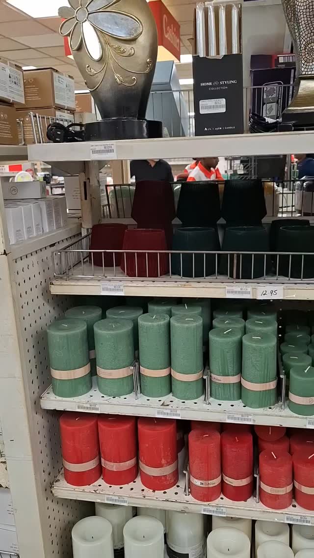 Candles & Candle Holders from $5.95 to $21.95 at Woolworth Barbados