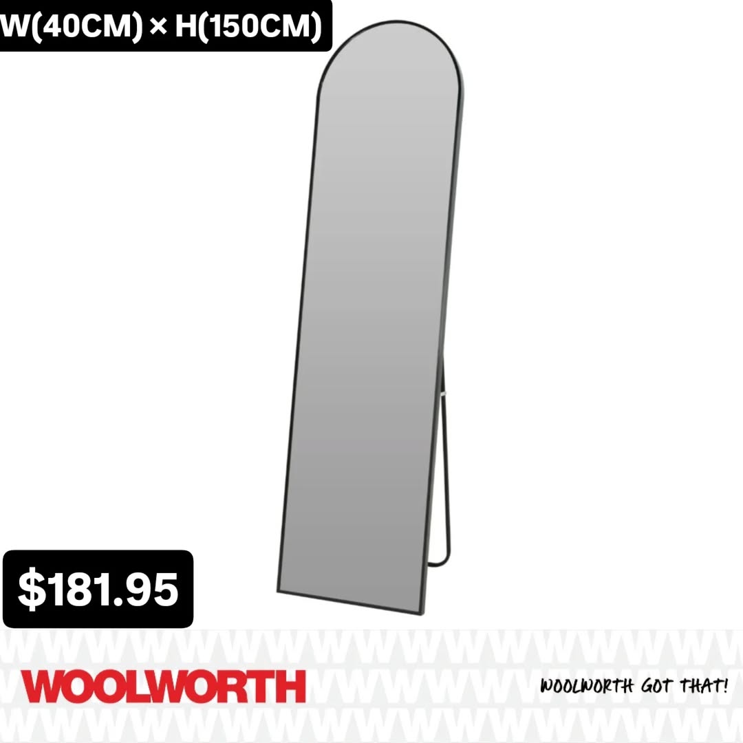 Full Length Mirrors with Stand & Wall Mount – $181.95 at Woolworth Barbados