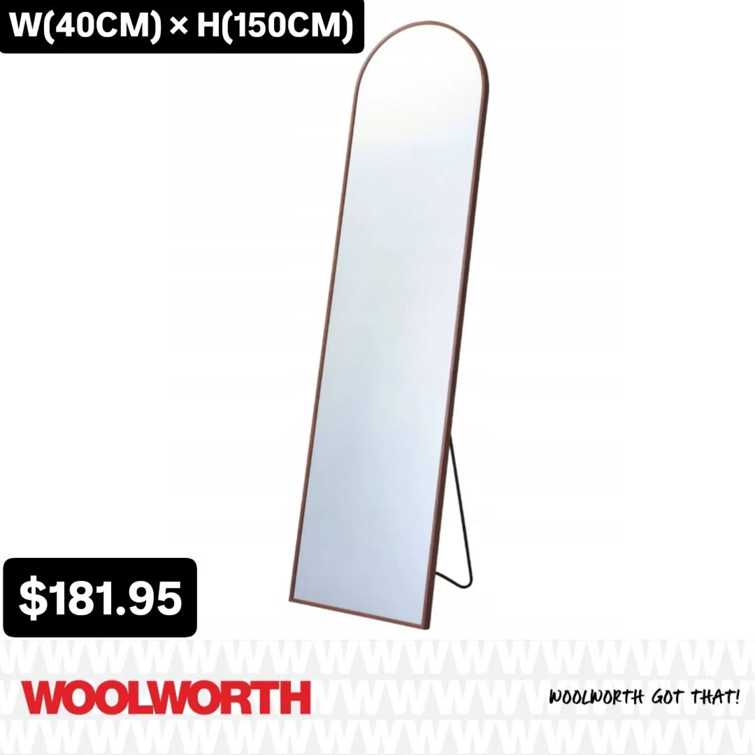 Full Length Mirrors with Stand & Wall Mount – $181.95 at Woolworth Barbados