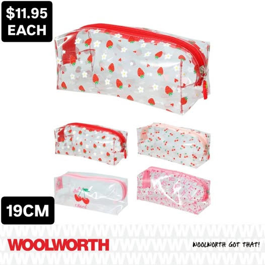 Toiletry Bags – $11.95 Each at Woolworth Barbados