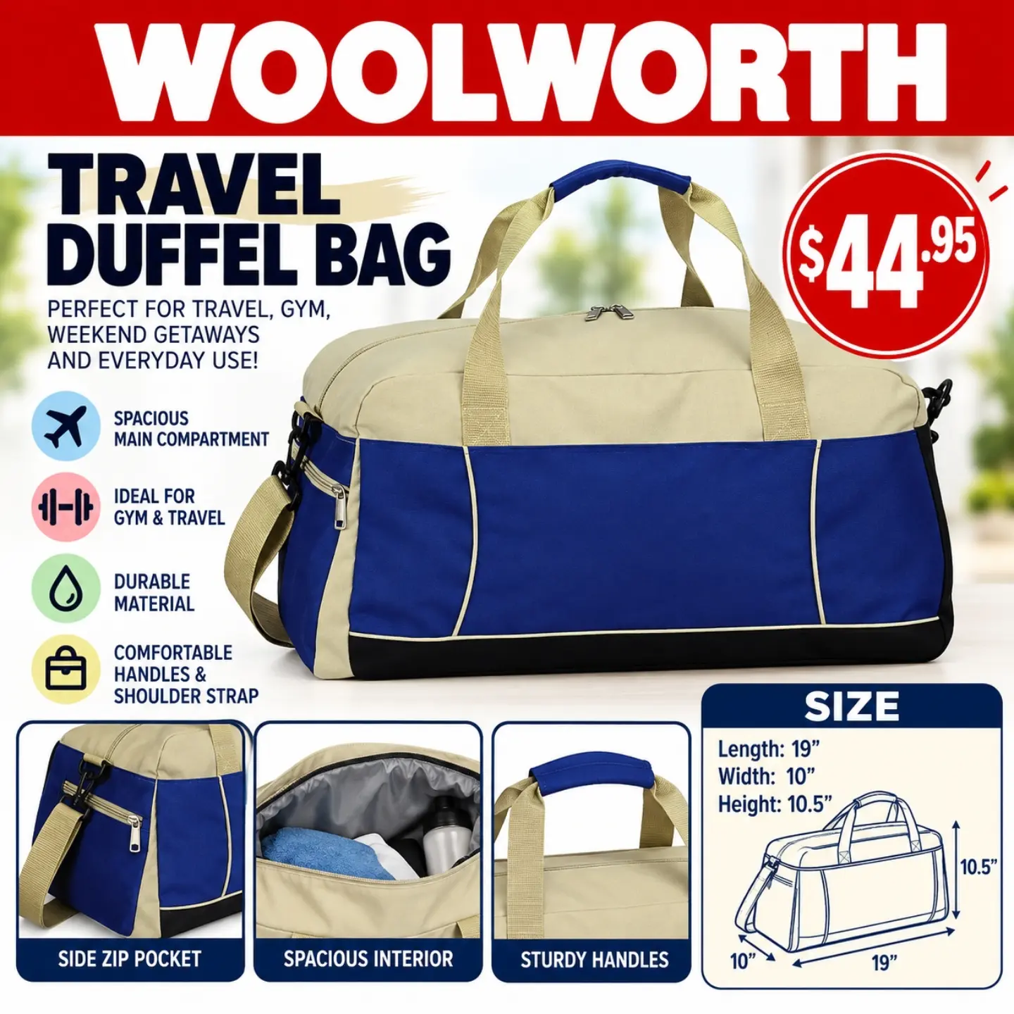 Woolworth Bags: Ladies Briefcase $69.95, Laptop Bag $22.95