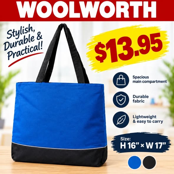 Woolworth Tote Bags from $13.95