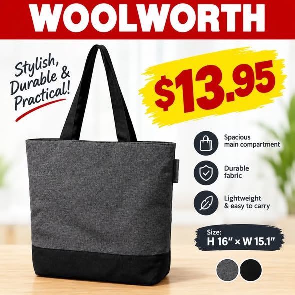 Woolworth Tote Bags from $13.95
