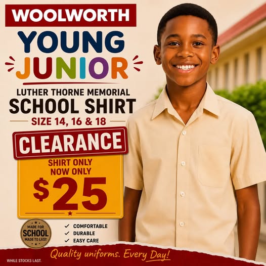 Woolworth Clearance: Luther Thorne Memorial School Shirts Now $25
