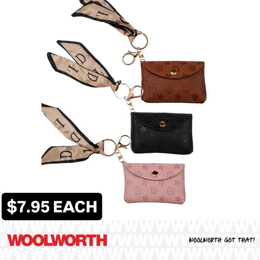 Card Holder Keychains – $7.95 Each at Woolworth Barbados