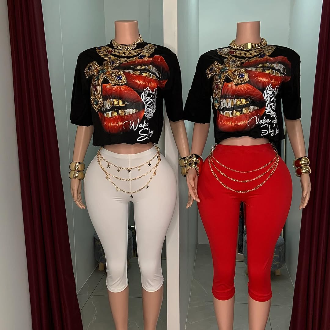 Crop T & Tights Set – Starting from $65