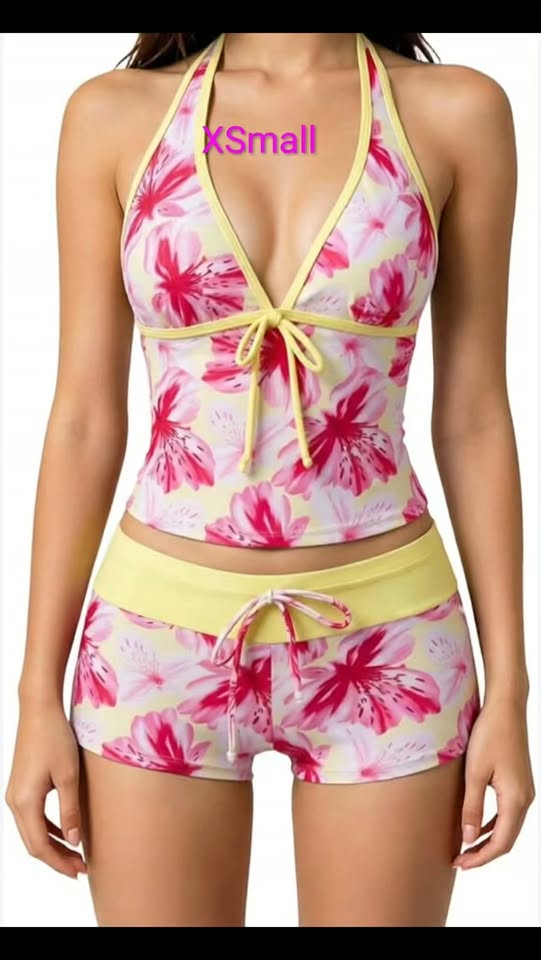 Floral Bikini Set (XSmall) – $70 BBD