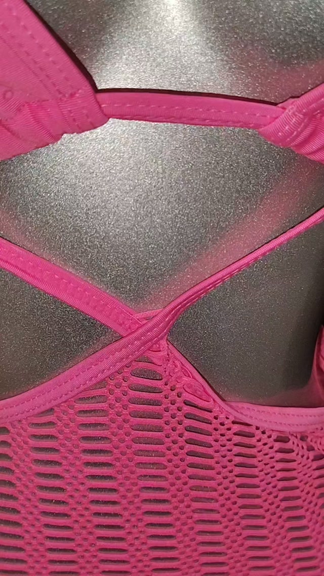 Rhinestone 3Pc Swimset Hot Pink – $85 BBD