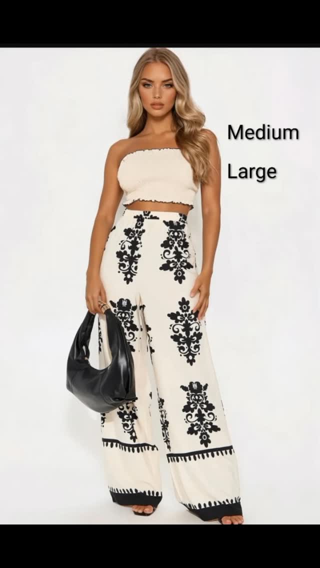 Radiance Pants Suit – $95 BBD (Medium & Large Available)