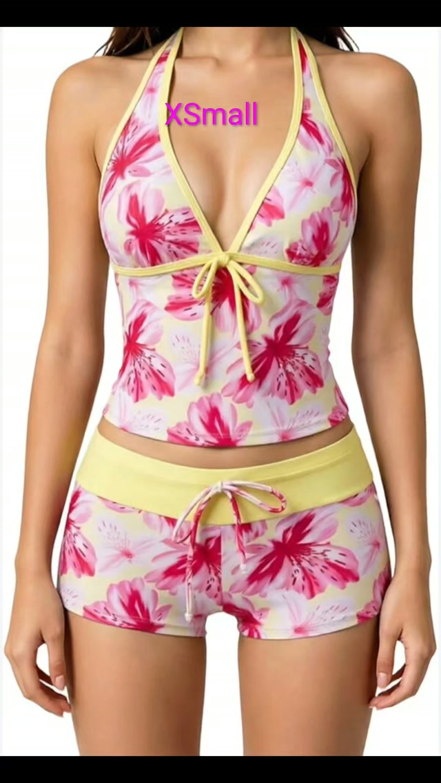 Floral Bikini Set (XSmall) – $70 BBD
