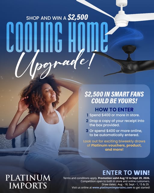 Shop & Win a $2,500 Cooling Home Upgrade – Platinum Imports