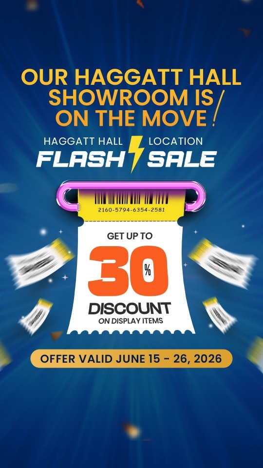 Haggatt Hall Flash Sale – Up to 30% Off Display Items