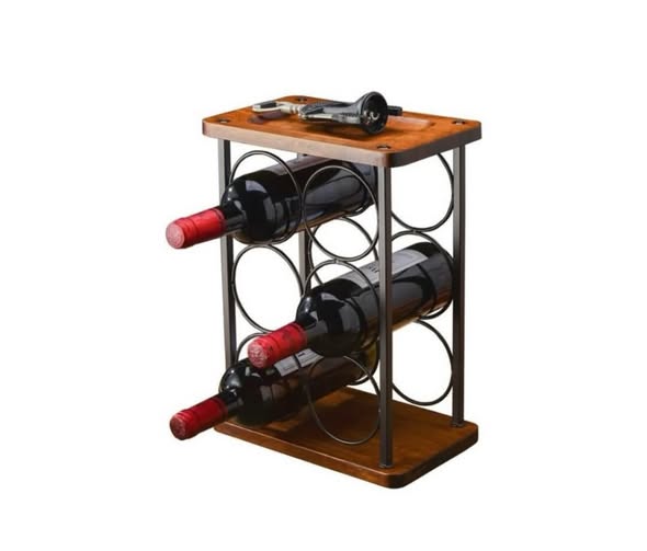 Wine Rack – Holds 6 Bottles for $40.00 at SAS Barbados
