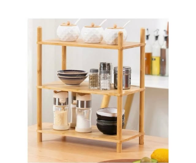 Bamboo Multipurpose 3 Tier Rack – $30.00 at SAS Barbados