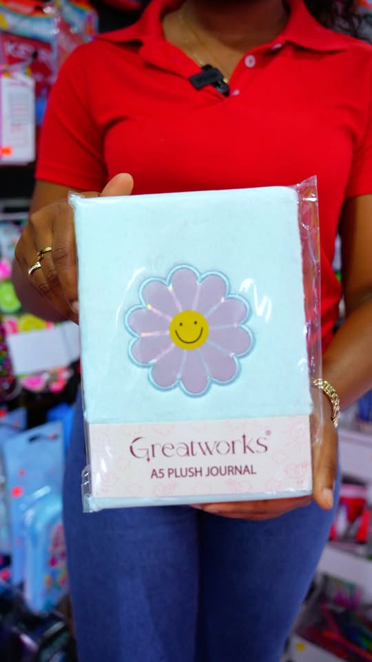 Greatworks A5 Plush Journal – $23.95 at Brydens Stationery