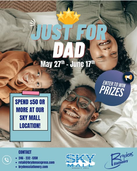 Just For Dad – Spend $50 or More at Sky Mall & Win Prizes
