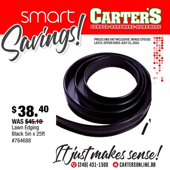 Carter's Smart Savings – Discounts on Select Hardware & Home Products