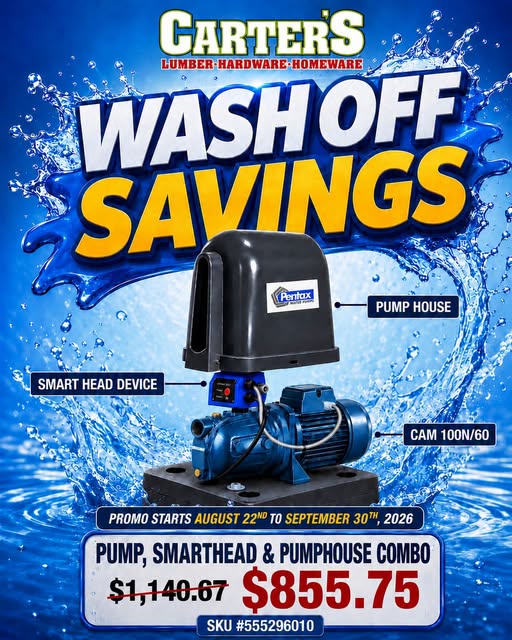 Pump, Smarthead & Pumphouse Combo – Wash Off Savings at Carter's