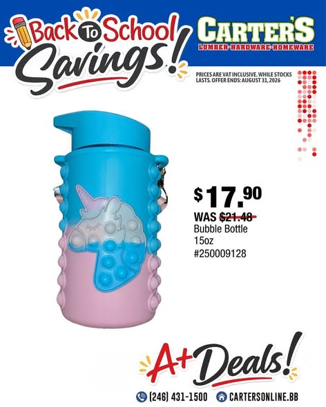 Carter's Back-to-School Savings – Discounts on Select Products