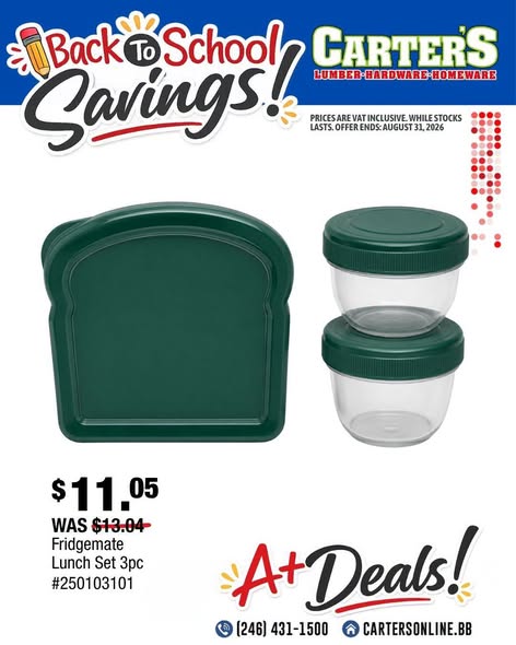 Carter's Back-to-School Savings – Discounts on Select Products