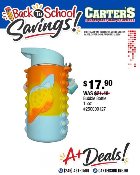 Carter's Back-to-School Savings – Discounts on Select Products