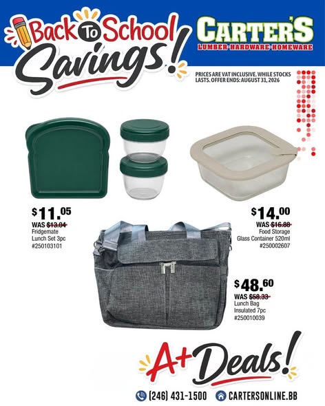 Carter's Back-to-School Savings – Discounts on Select Products