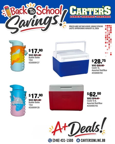 Carter's Back-to-School Savings – Discounts on Select Products