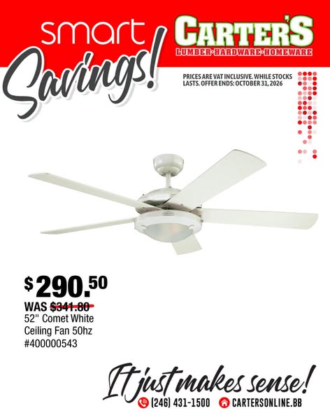 Carter's Smart Savings – Discounts on Select Fans