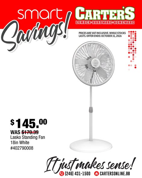 Carter's Smart Savings – Discounts on Select Fans