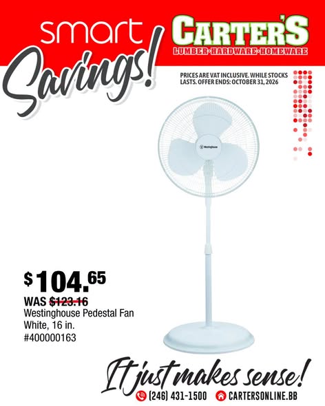 Carter's Smart Savings – Discounts on Select Fans