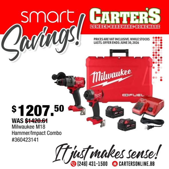 Carter's Smart Savings – Discounts on Milwaukee Tools & More