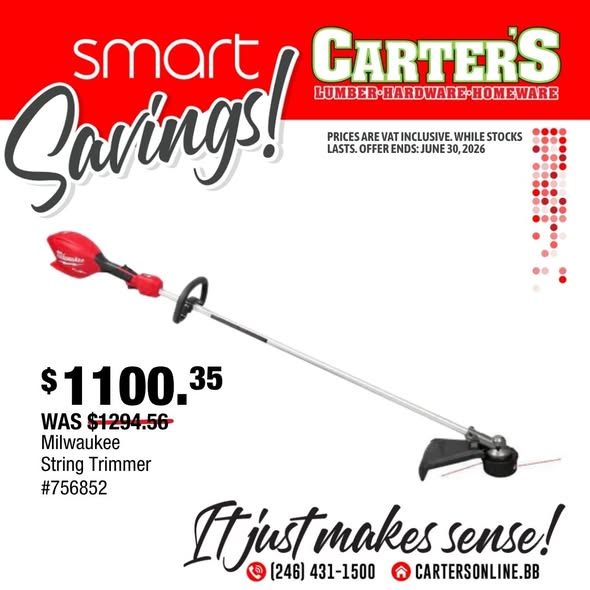 Carter's Smart Savings – Discounts on Milwaukee Tools & More