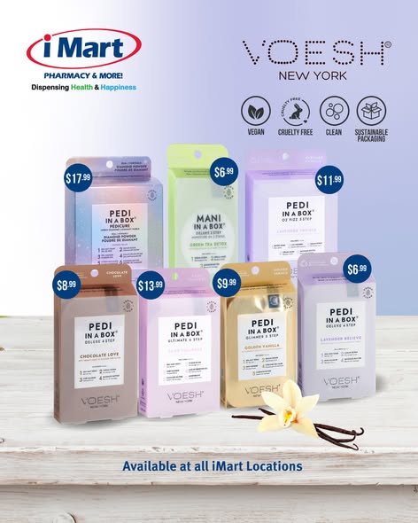 VOESH New York Spa-Quality Hand & Foot Care Now at iMart