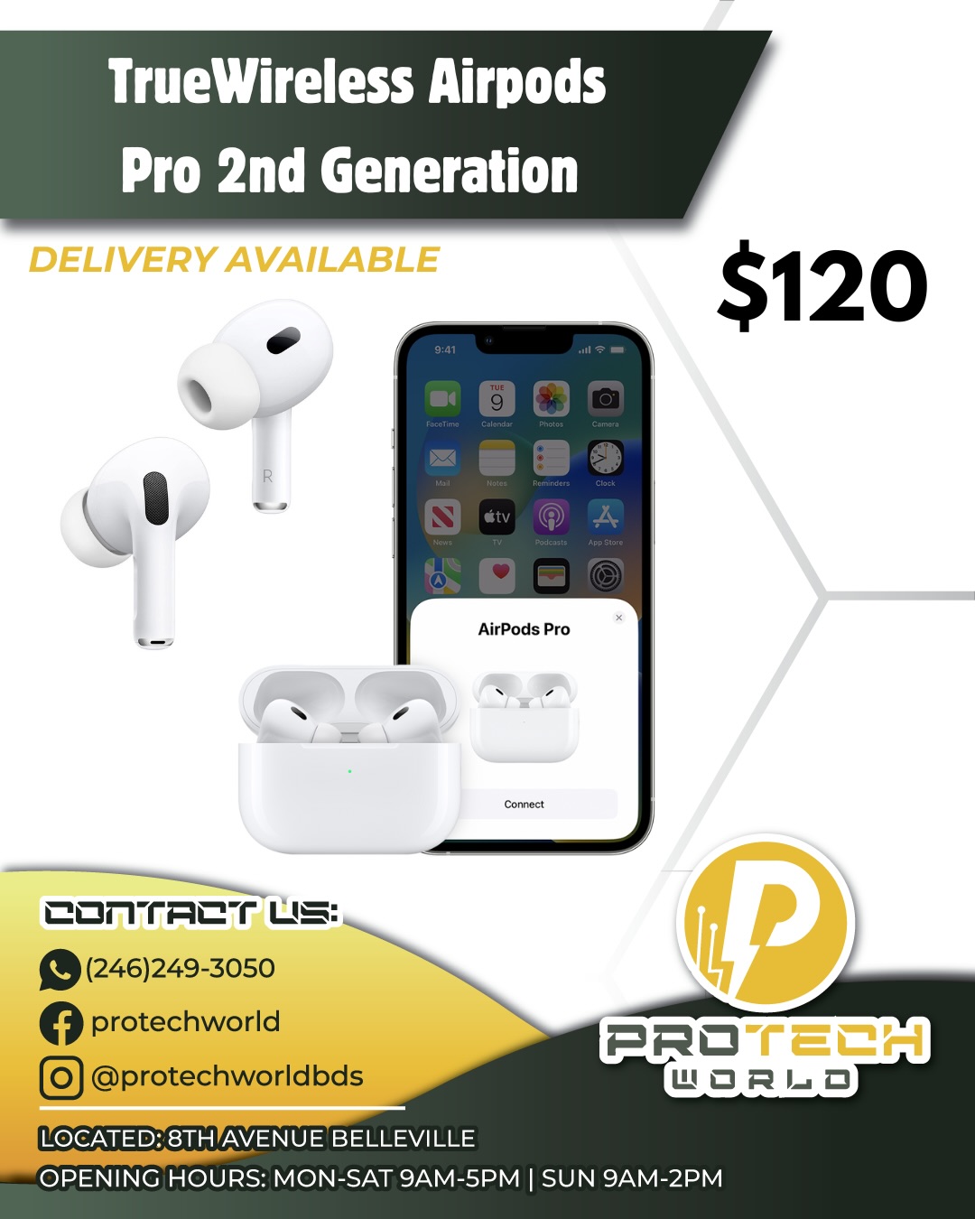 TrueWireless AirPods – 4th Gen, Pro 2nd Gen & Pro 3rd Gen from $120