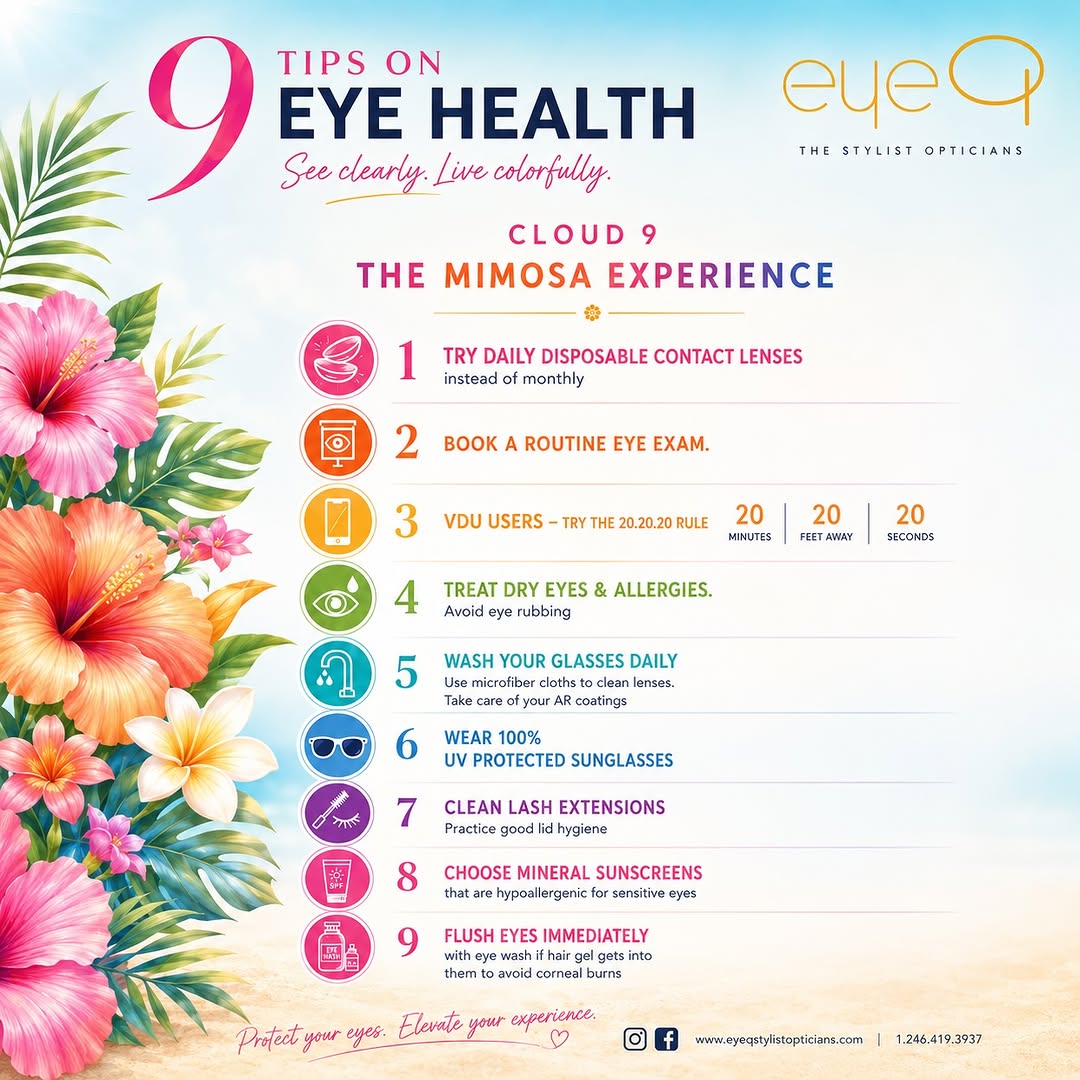 Mimosa Experience – 15% Off Eyewear at Eye Q Stylist Opticians