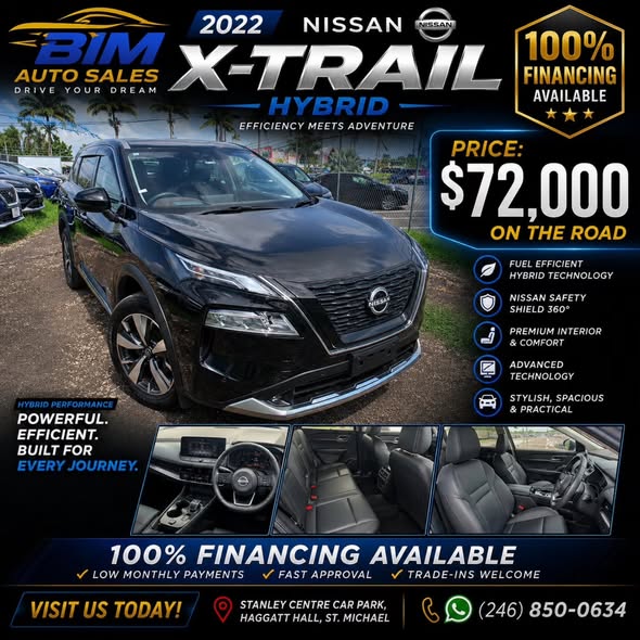 2022 Nissan X-Trail Hybrid – $72,000 On The Road with 100% Financing