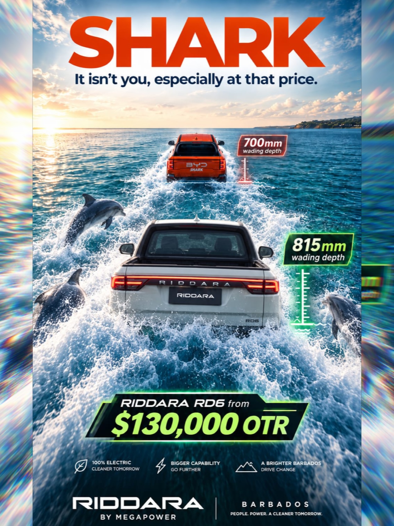 Riddara RD6 Electric Pickup – From $130,000 OTR