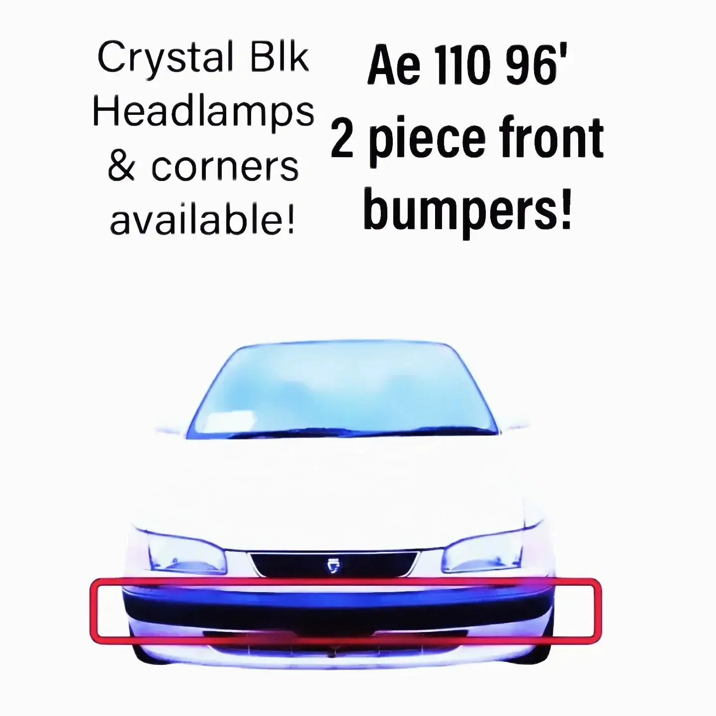 Pandor Auto Spares – Toyota Ae100/110 Parts Available: Bumpers, Headlamps, Grilles & More