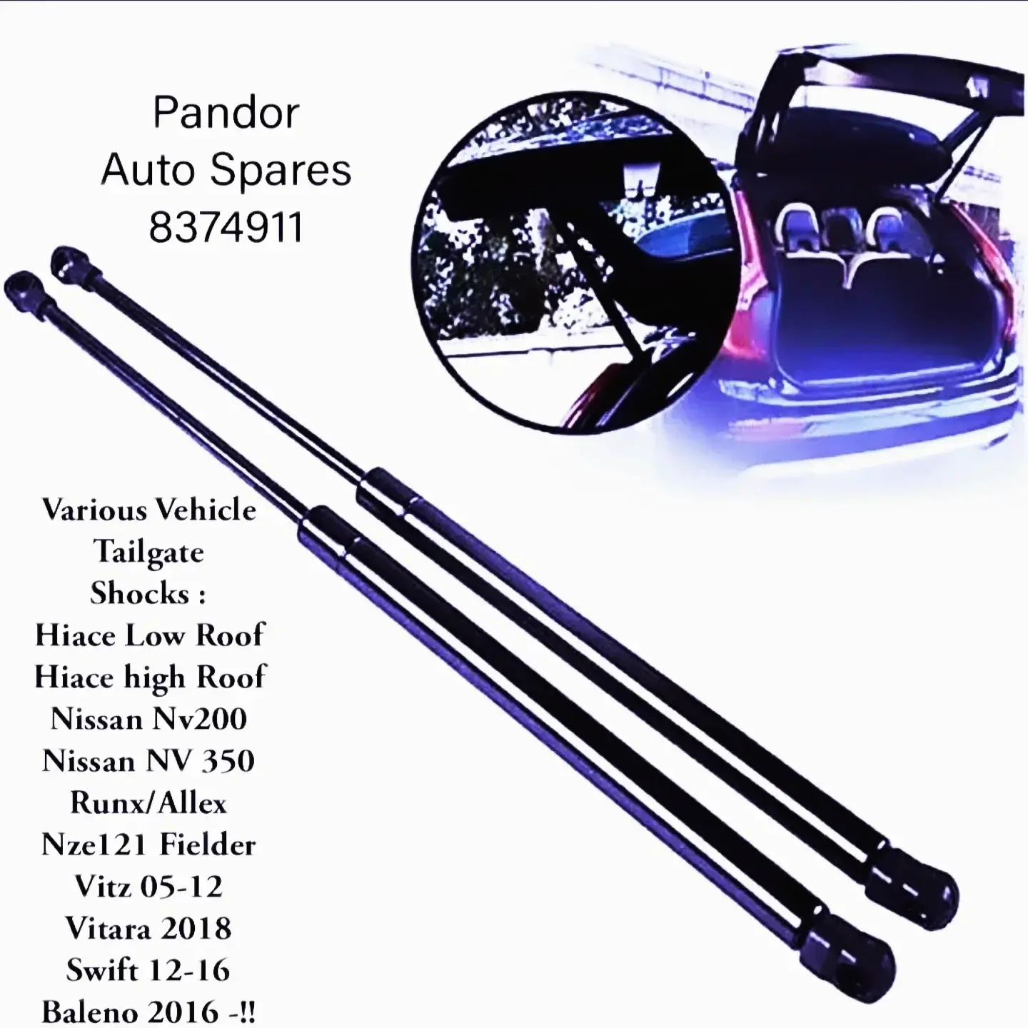 Pandor Auto Spares – Wide Variety of Auto Parts & Accessories In Stock