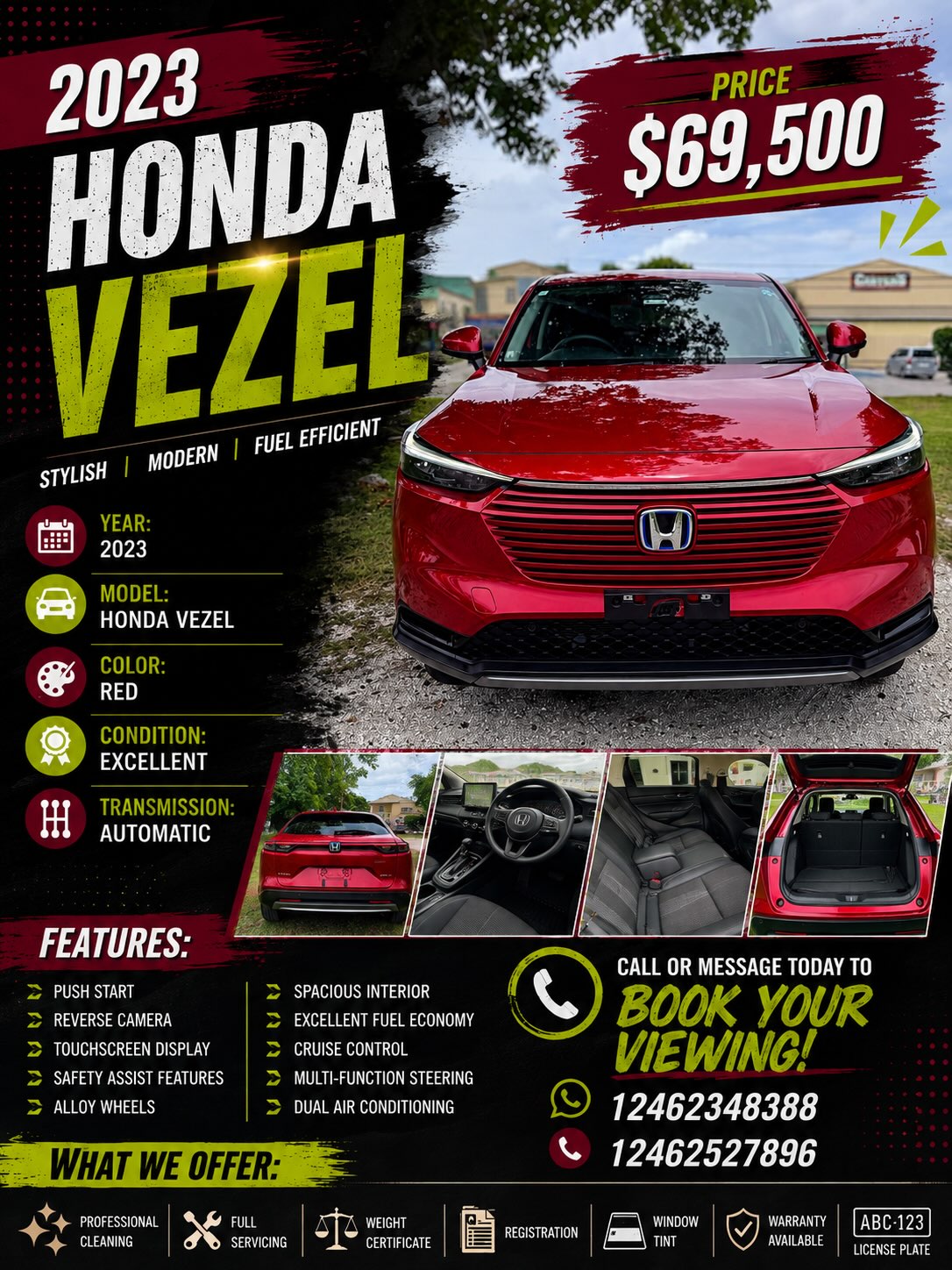 2023 Honda Vezel – $69,500 with Financing & Trade-In Options