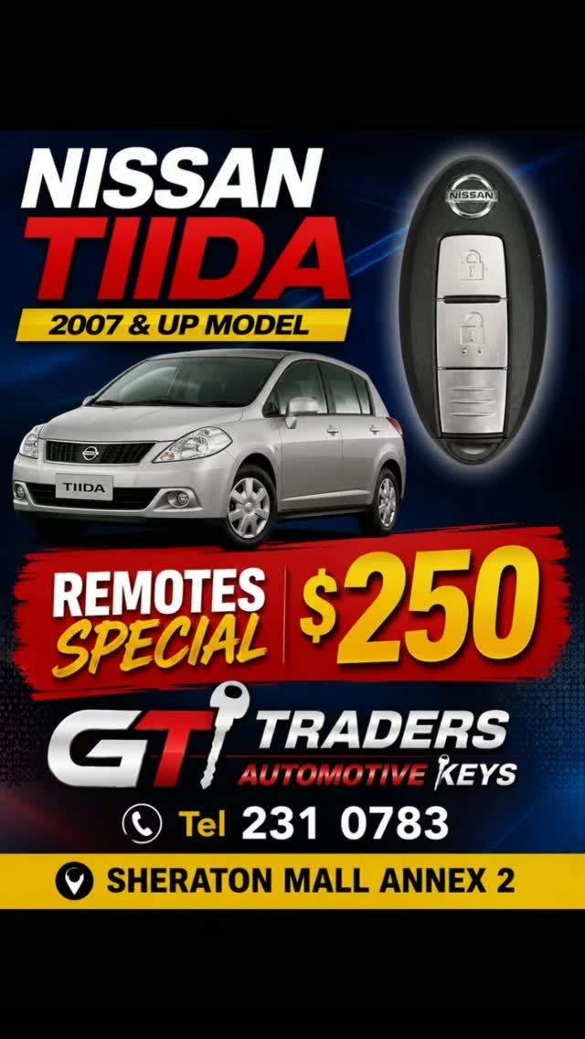 GT TRADERS AUTOMOTIVE KEYS