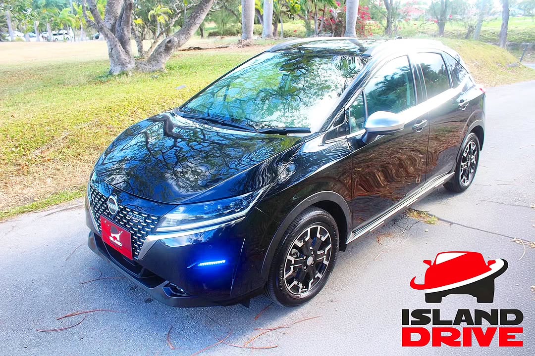 2023 Black Nissan Note Autech Crossover E-Power Hybrid – $52,500 Fully Loaded