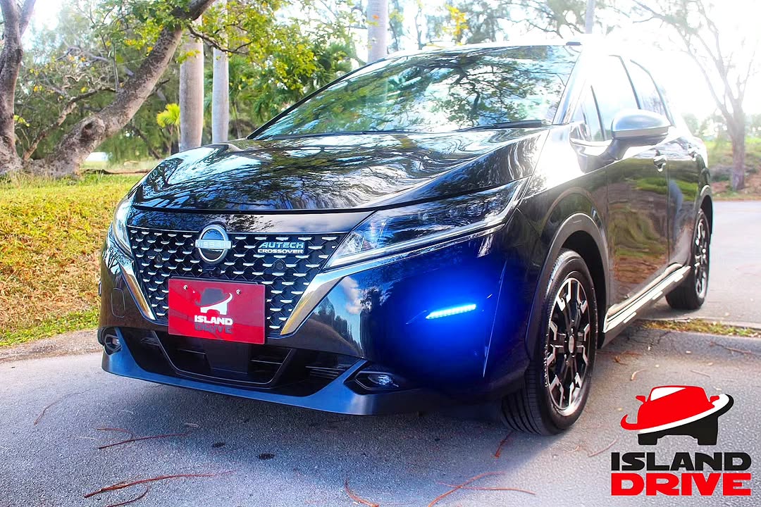 2023 Black Nissan Note Autech Crossover E-Power Hybrid – $52,500 Fully Loaded