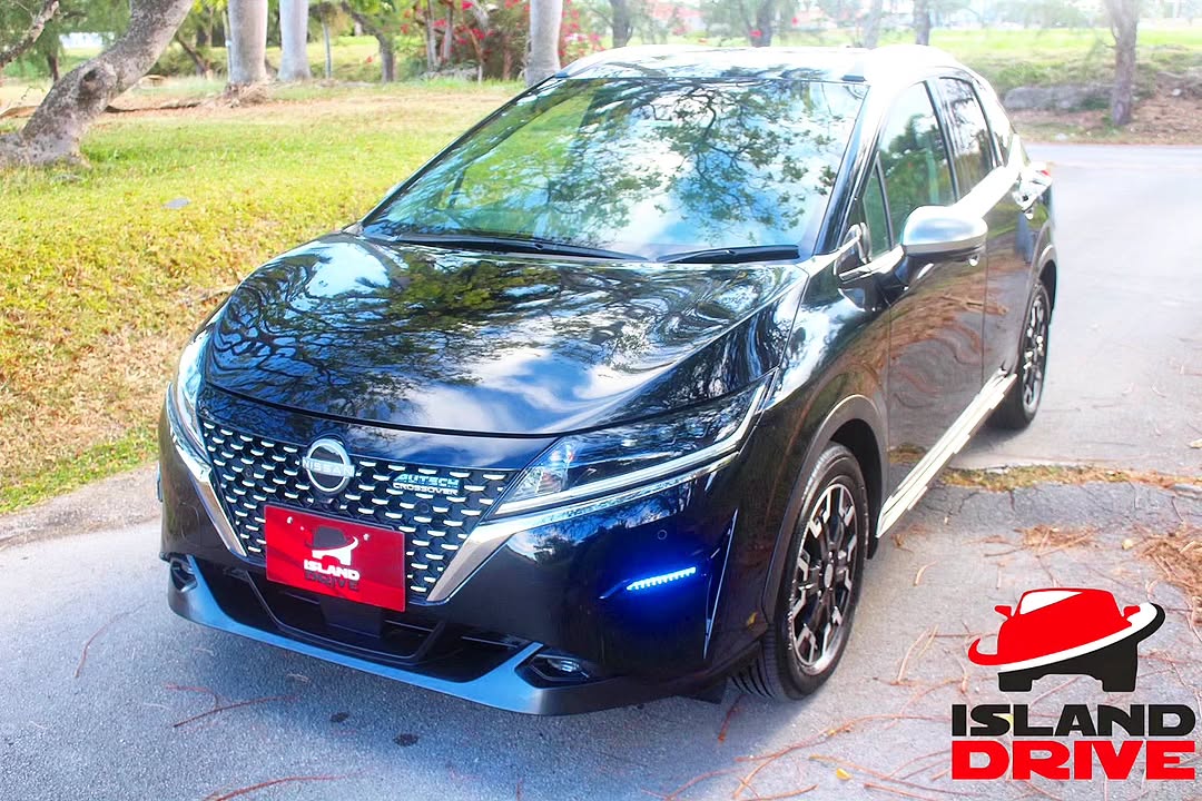 2023 Black Nissan Note Autech Crossover E-Power Hybrid – $52,500 Fully Loaded
